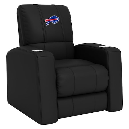 Dreamseat Home Theater Recliner with  Buffalo Bills Primary Logo XZ418301RHTCDBLK-PSNFL20015